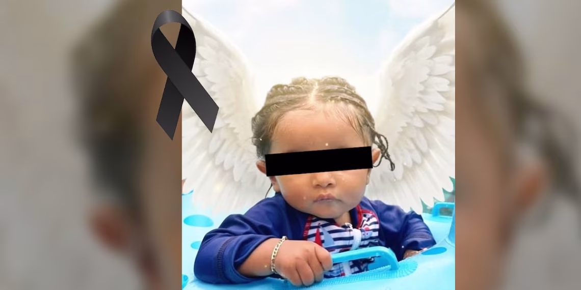 Un pequeñito de apenas nueve meses