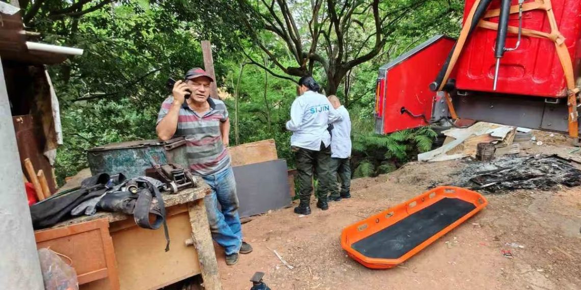 Así hallaron el cuerpo