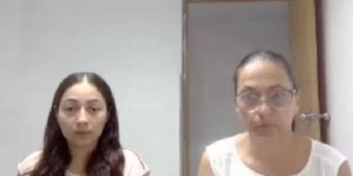 Teresita de Jesús y Arlin Winneth