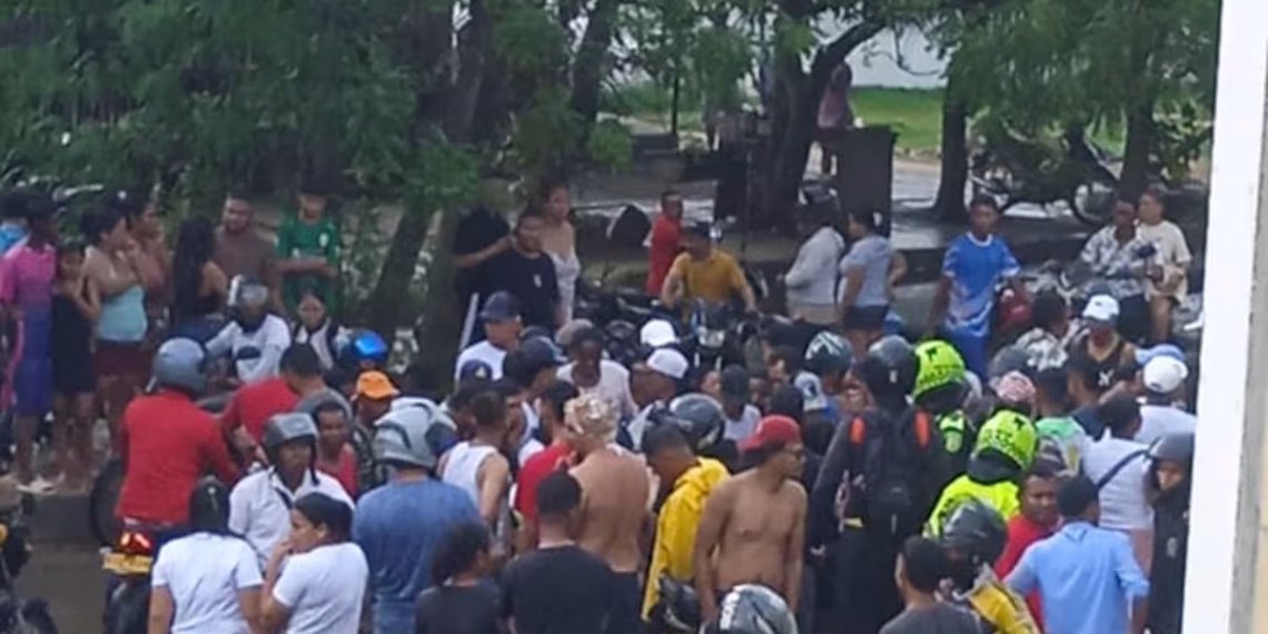 Un motociclista sin vida