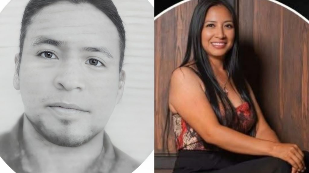 Carlos Enrique Vásquez Esteban y Daniela Maldonado