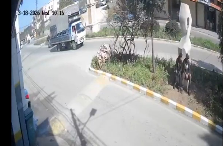 Zgharta y el impactante momento que sorprendió a conductores en una rotonda de Líbano