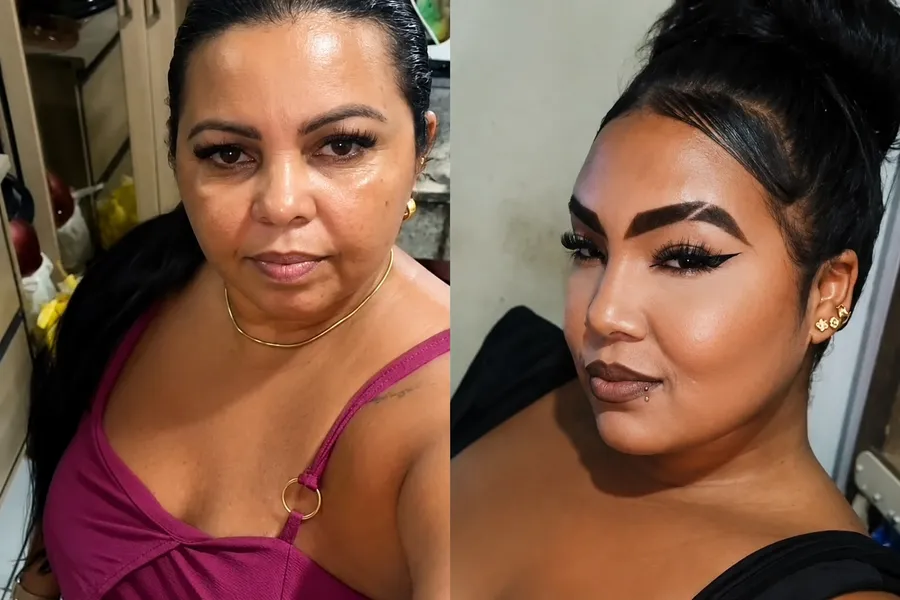 Maxwenia Moura da Silva Leite y Jadielly Vitória Moura da Silva Leite